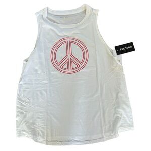 PELOTON x SPIRITUAL GANGSTER Peace Jade Muscle Tank (M)